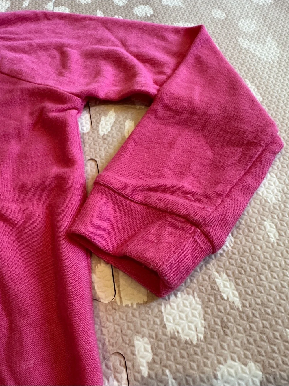 Chaser Girls Pink Drippy Heart Jersey Sweatshirt Top Size 5